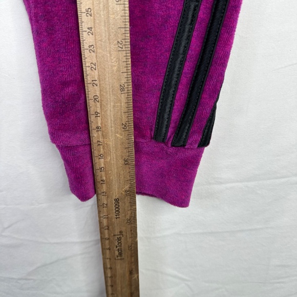 Adidas Kids Purple Joggers Size M 10/12 - Picture 6 of 7